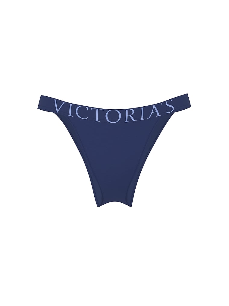 Exploded Logo Cotton 90s Brief Panty