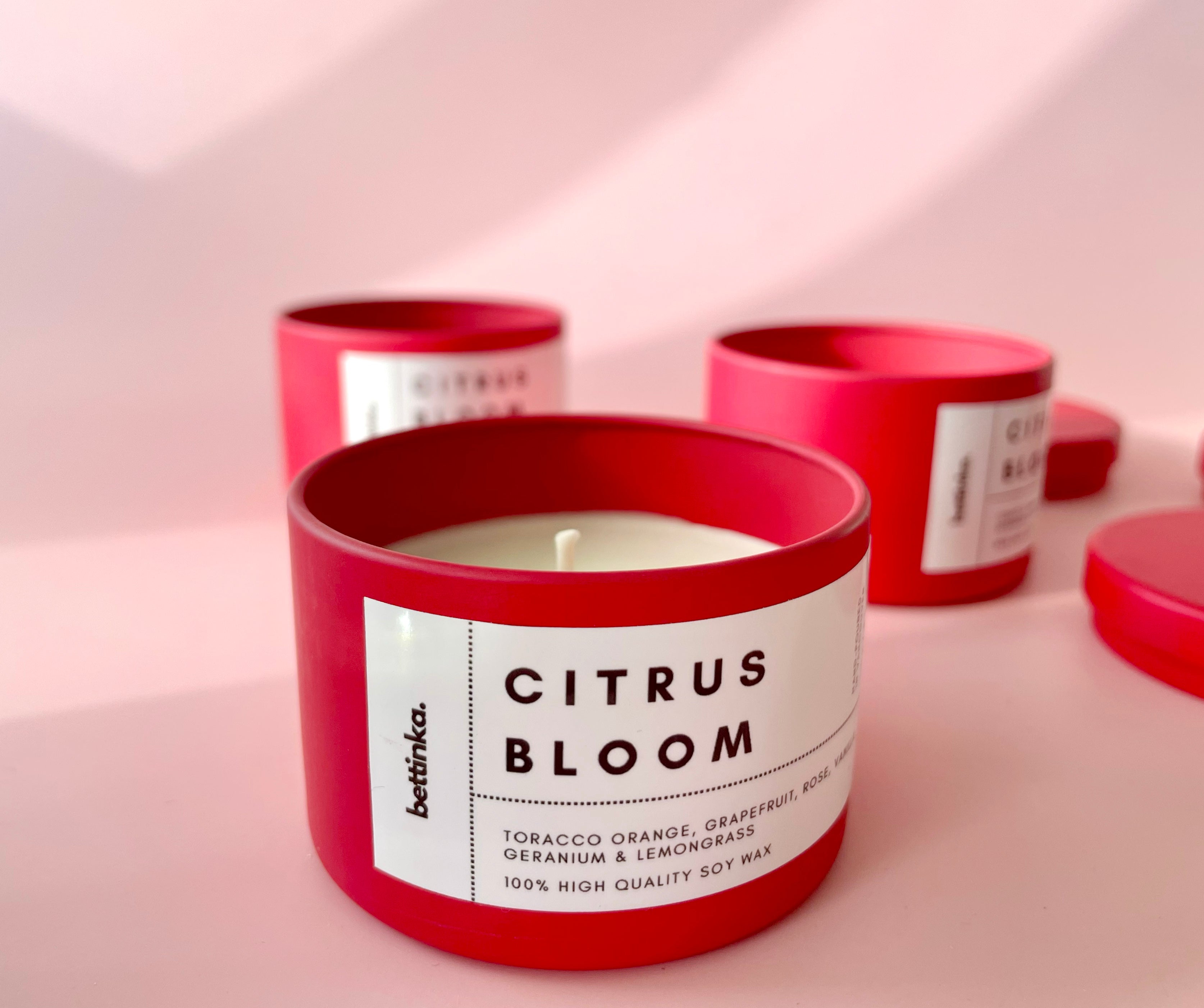 Citrus Bloom Soy Candle - 115 g