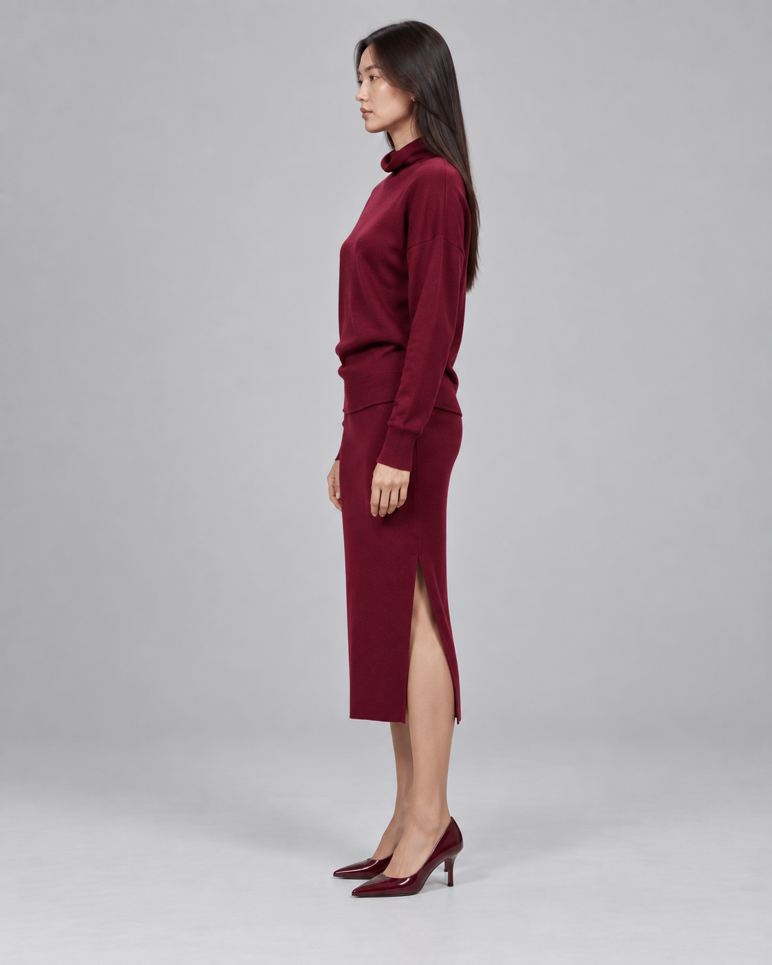 burgundi set