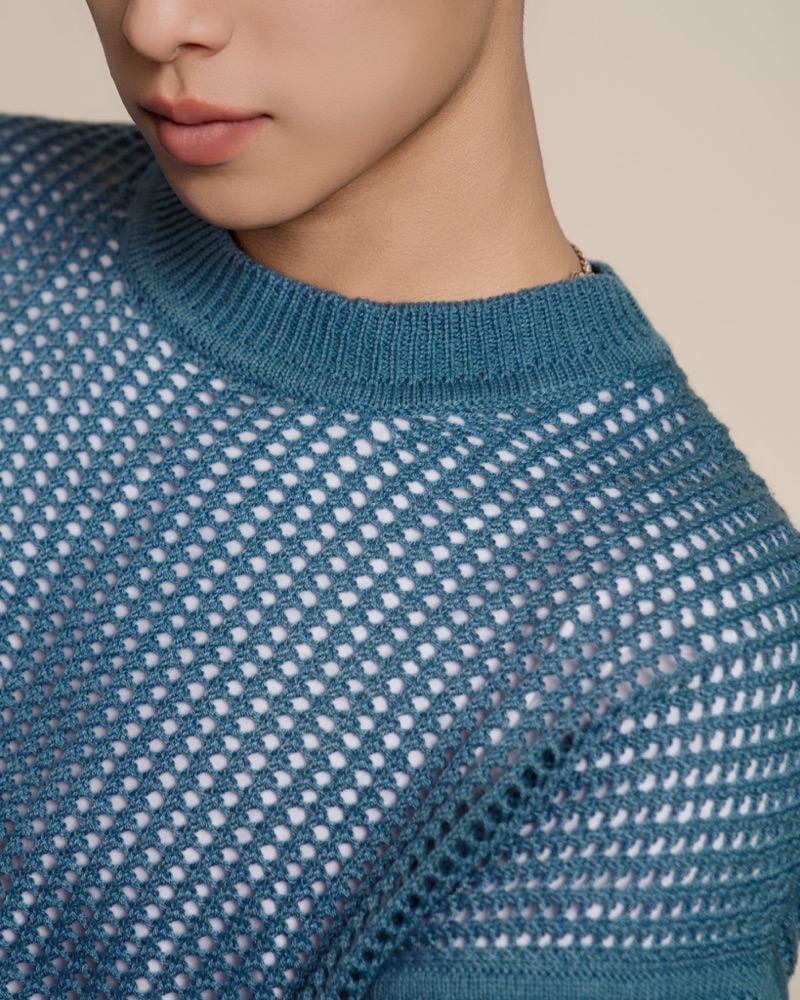Knitted vest