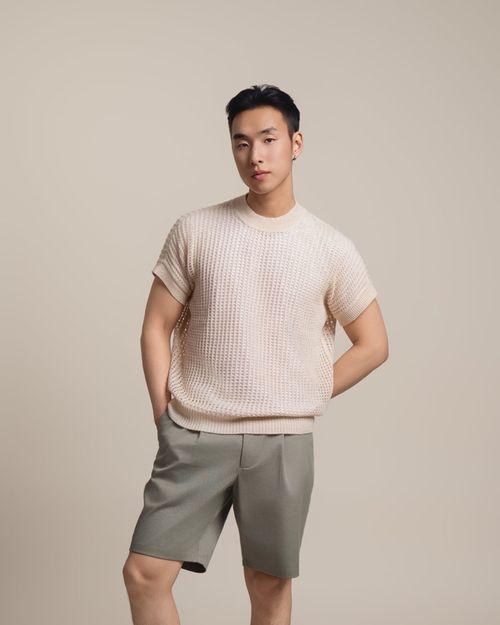 Knitted vest
