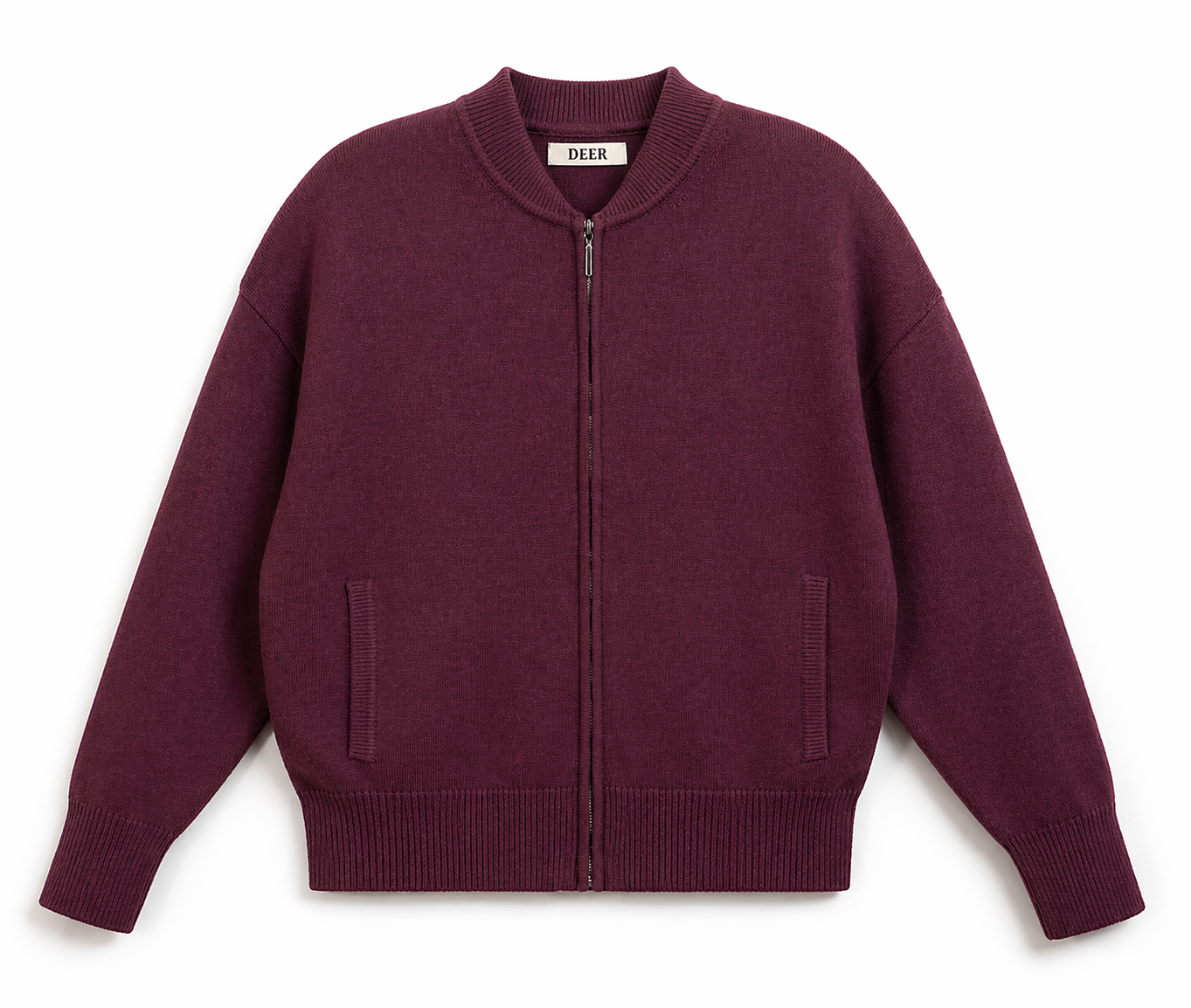 Bomber cardigan