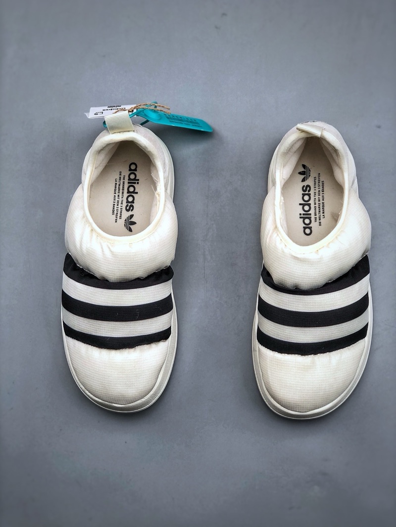 Adidas Originals Puffylette “Off White Black”