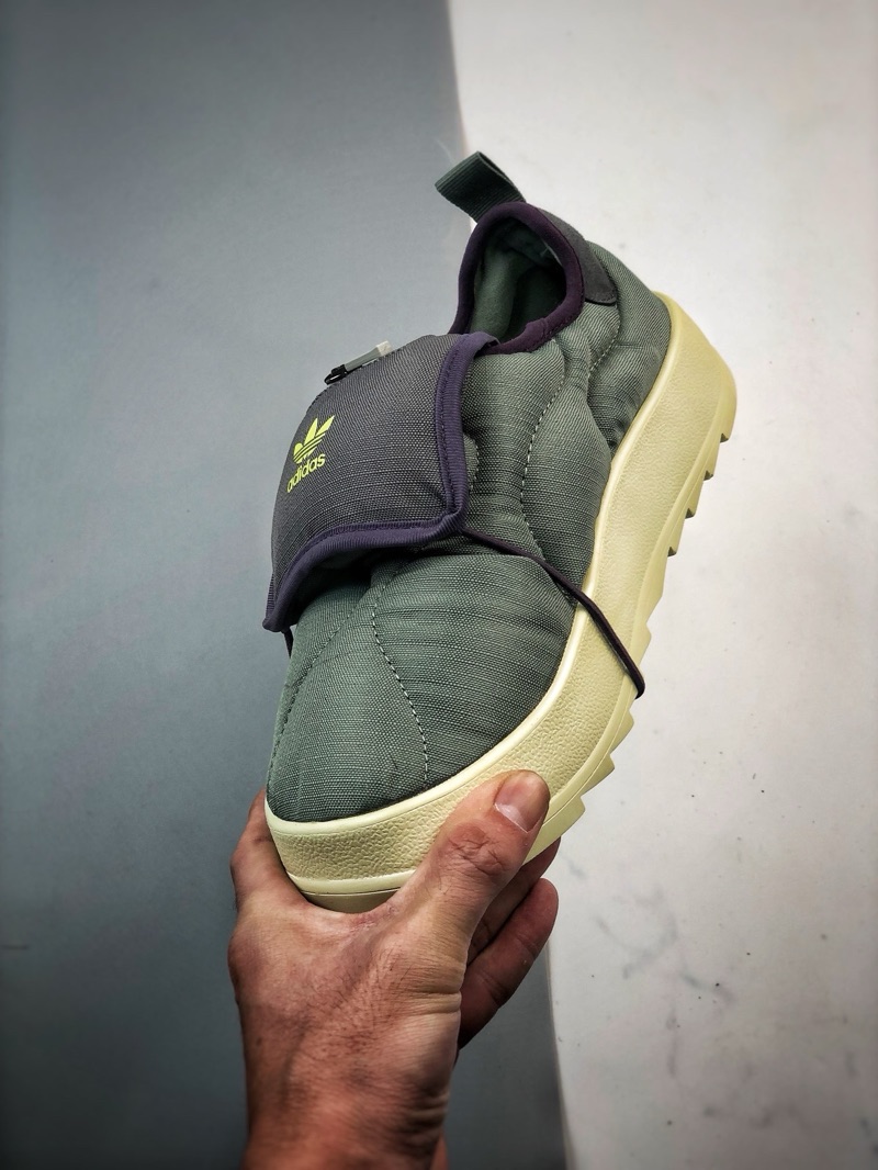Adidas Original Puffylette “Silver Green”