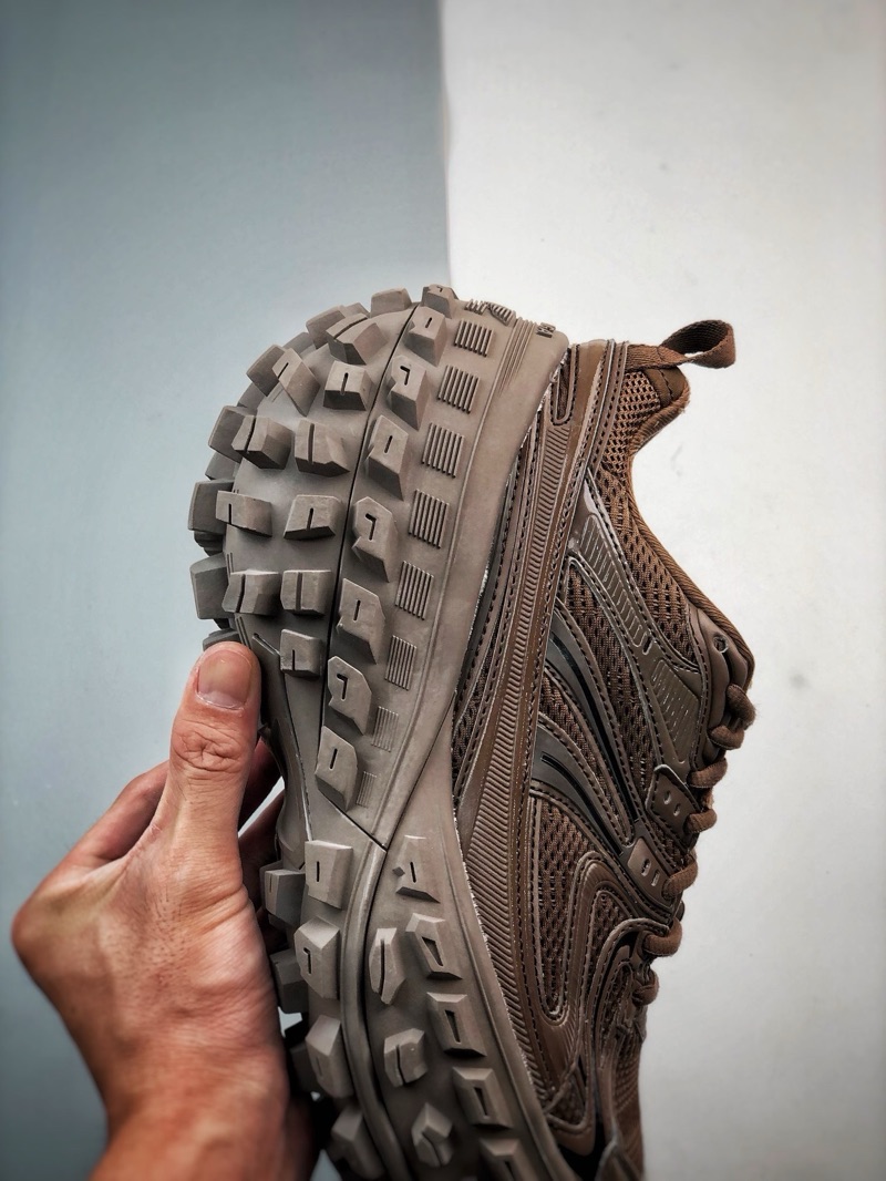 BALENCIAGA Defender Rubber Brown