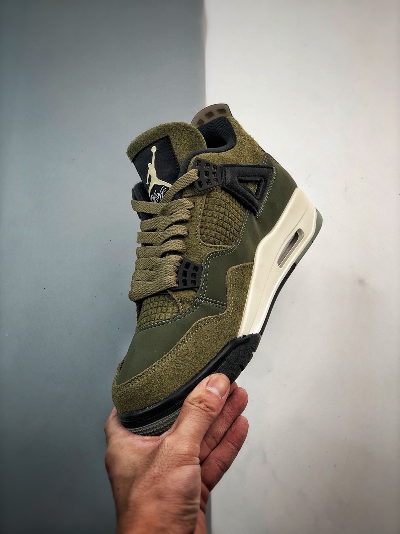 Air jordan 4 “Olive Canvas”