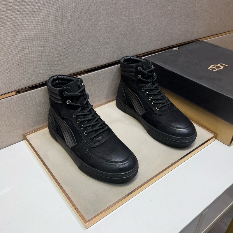 Ugg Men’s Leather Boots “Black”