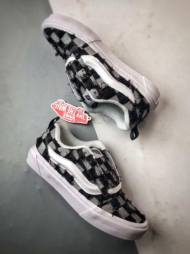 Vans Knu Skool Black Denim