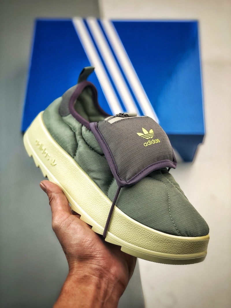 Adidas Original Puffylette “Silver Green”