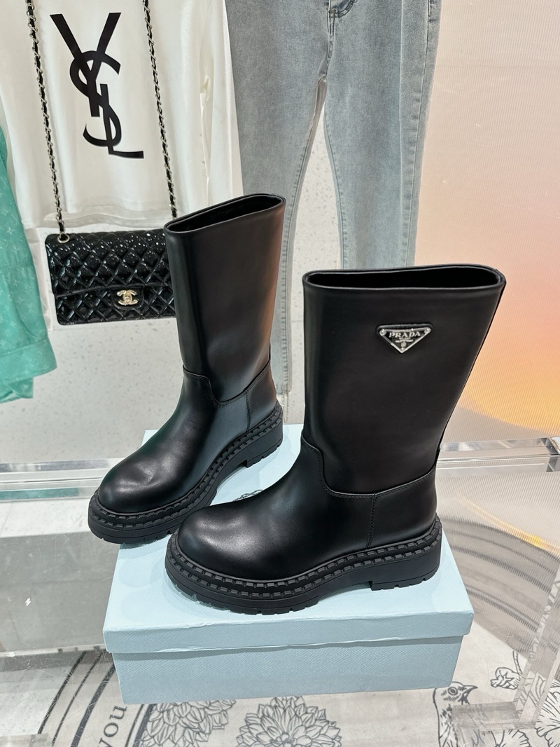 Prada Leather Boots