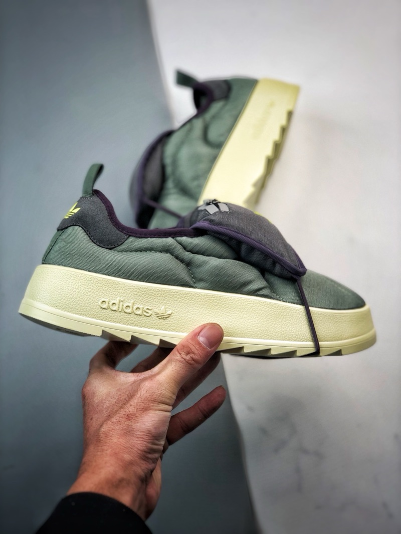 Adidas Original Puffylette “Silver Green”
