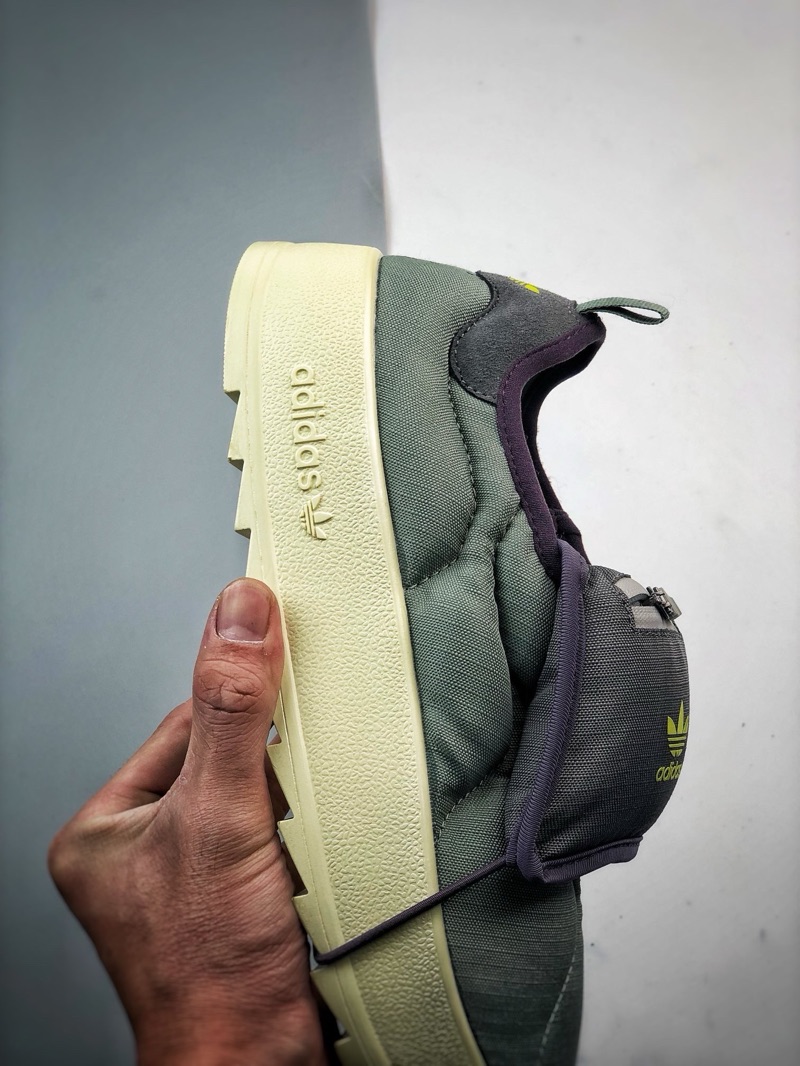 Adidas Original Puffylette “Silver Green”