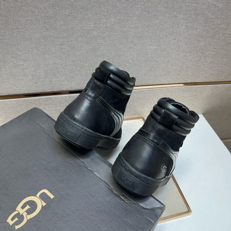 Ugg Men’s Leather Boots “Black”