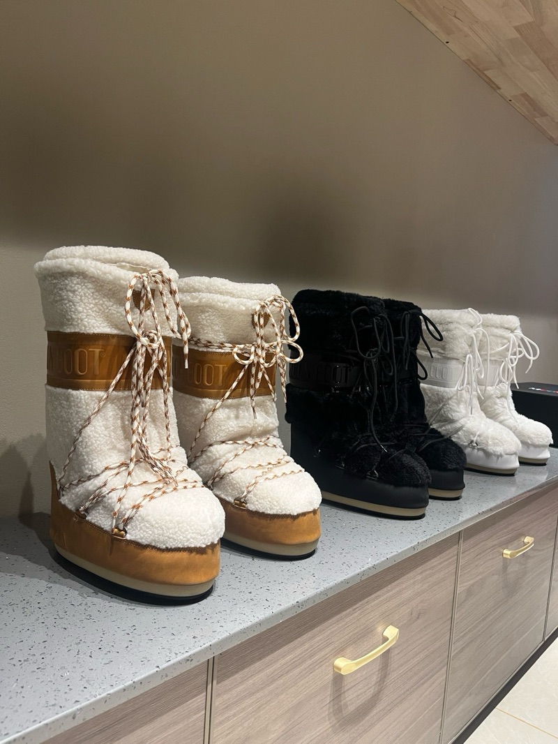 Moon Boot High “Fur Black”
