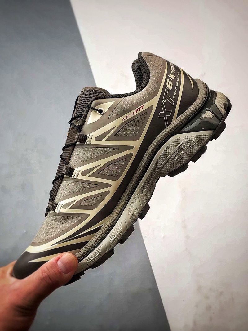 Salomon XT-6 Gore-Tex Brown