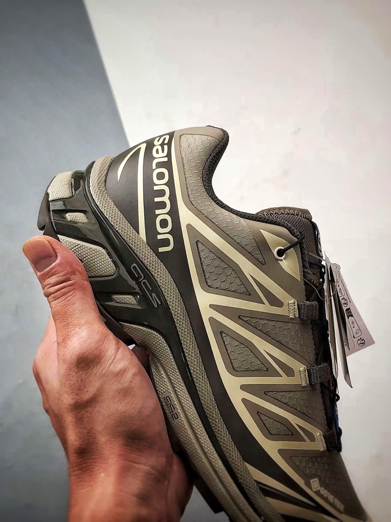 Salomon XT-6 Gore-Tex Brown