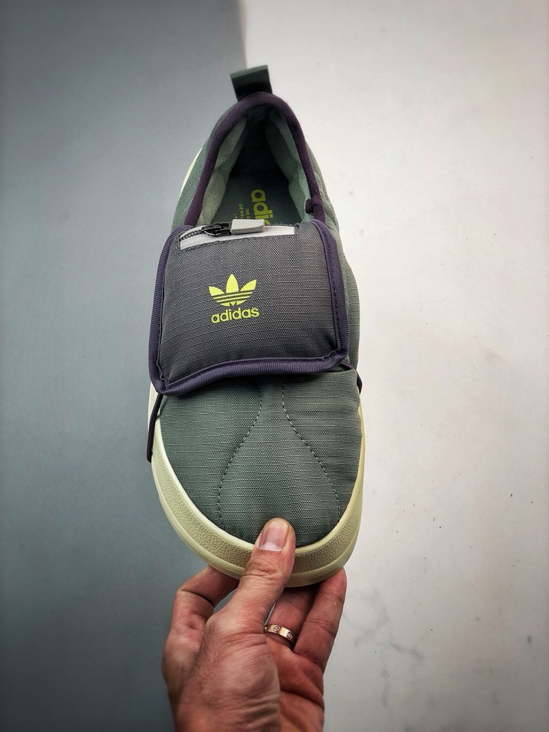 Adidas Original Puffylette “Silver Green”