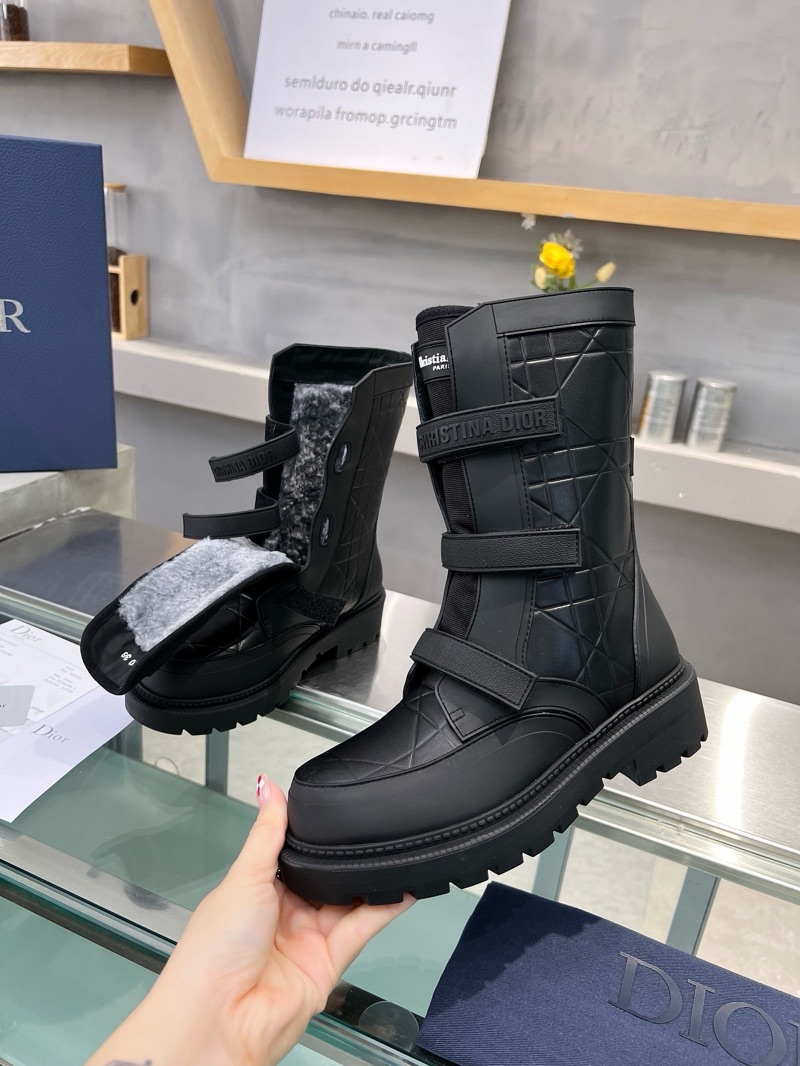 Dior Diorevolution Rubber Ankle Boots