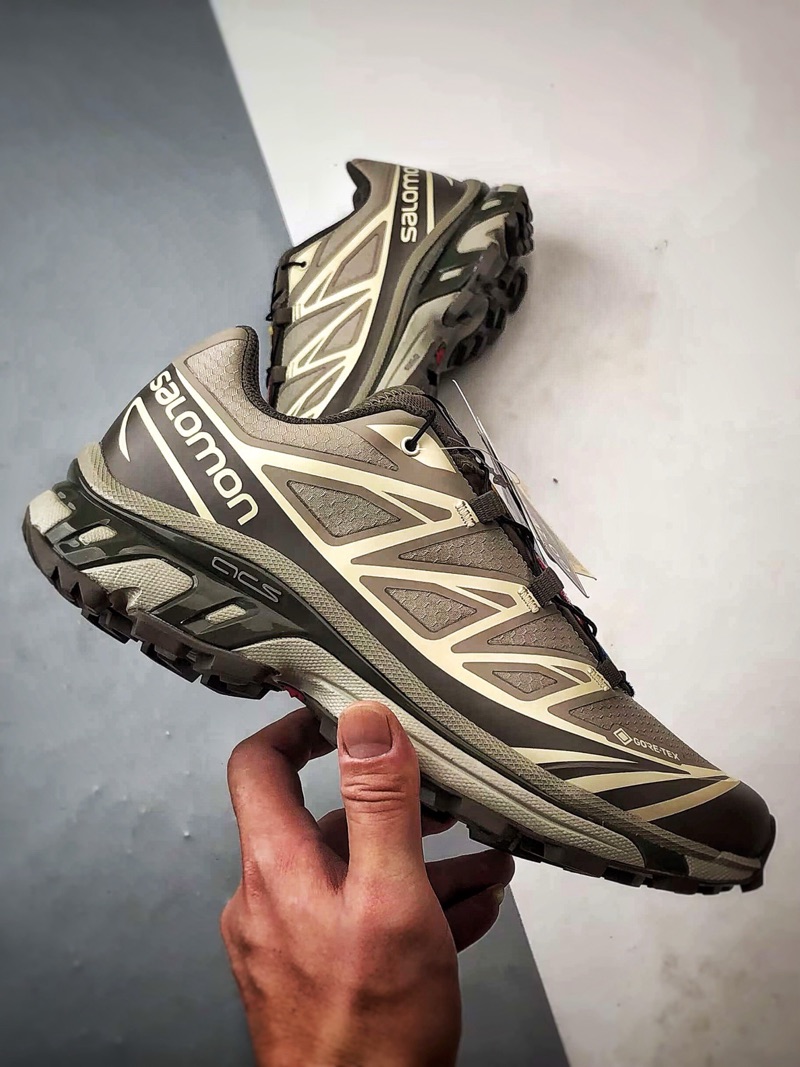 Salomon XT-6 Gore-Tex Brown