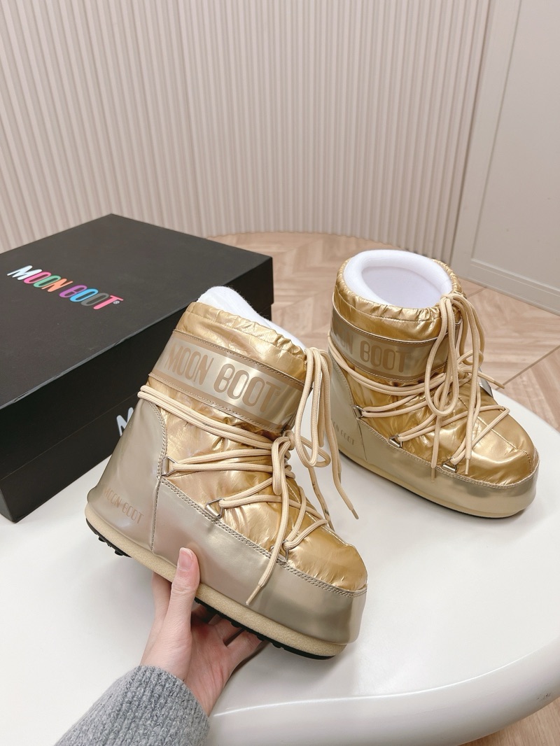 Moon Boot Low “Golden”