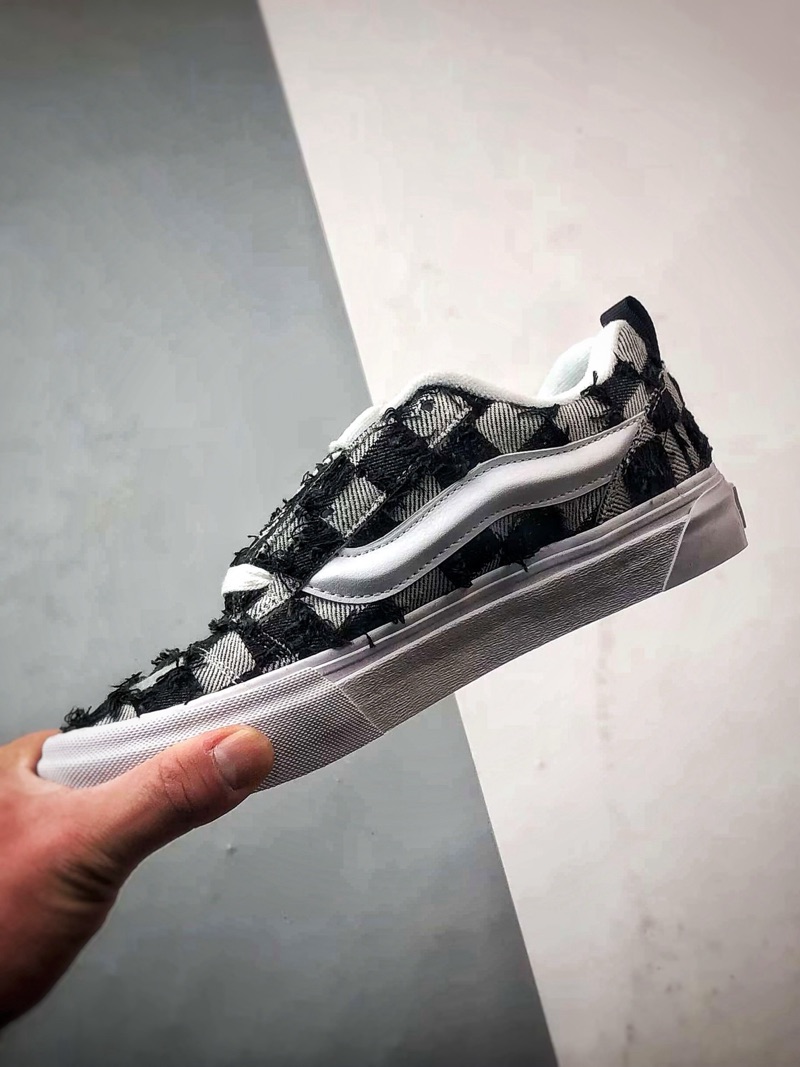 Vans Knu Skool Black Denim