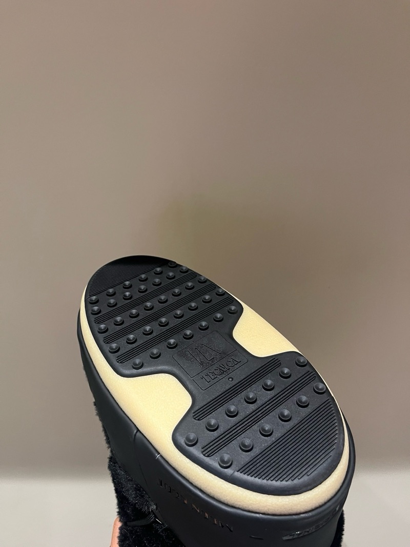 Moon Boot High “Fur Black”