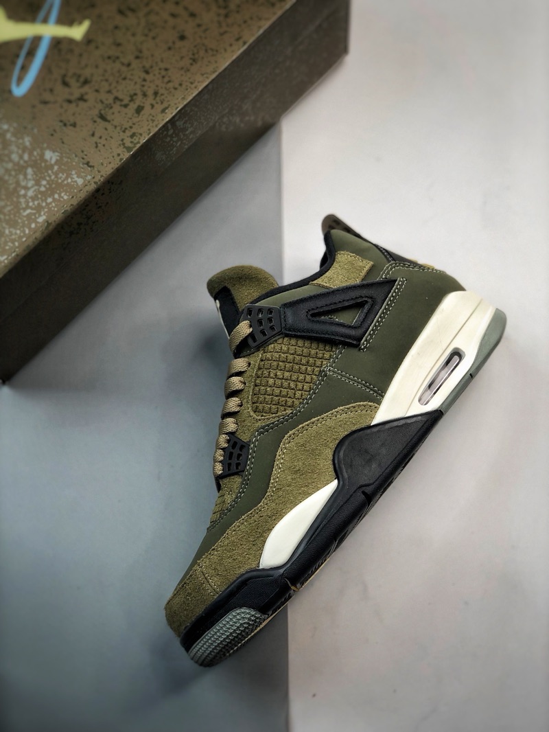 Air jordan 4 “Olive Canvas”