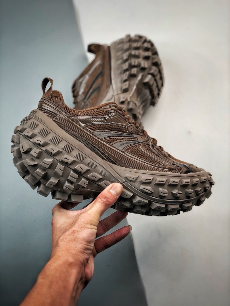 BALENCIAGA Defender Rubber Brown
