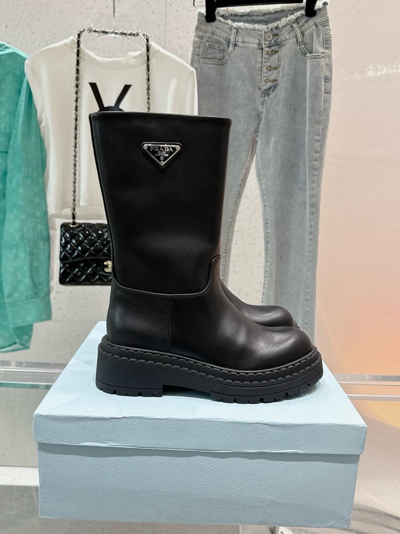 Prada Leather Boots