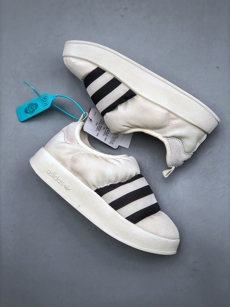 Adidas Originals Puffylette “Off White Black”