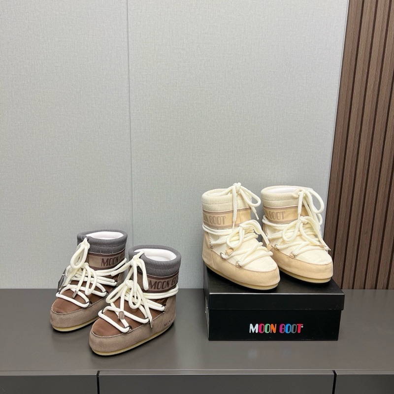 Moon Boot Low “Suede Beige”