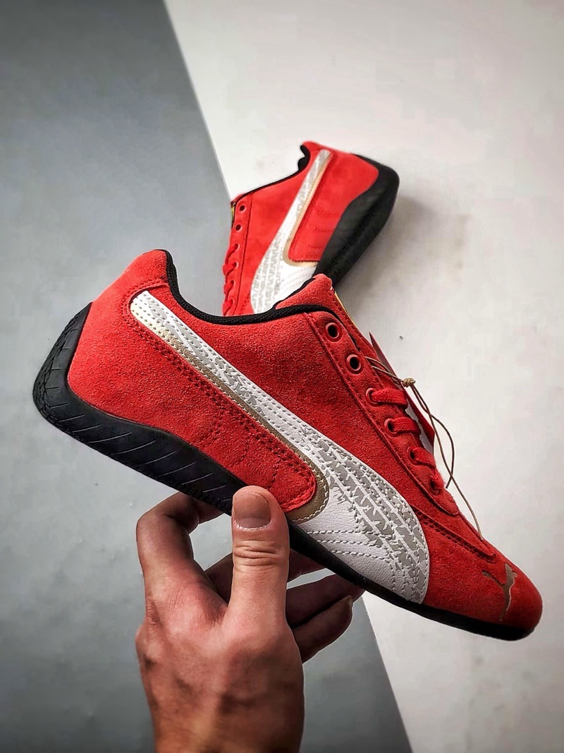 Ferrari x Puma Speedcat Sued Red
