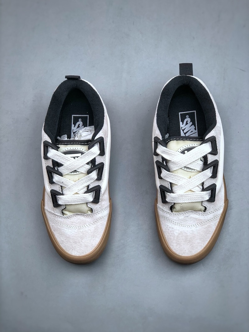 Vans Knu Skool DR White Suede