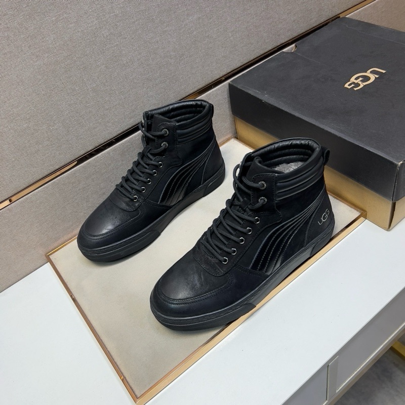 Ugg Men’s Leather Boots “Black”