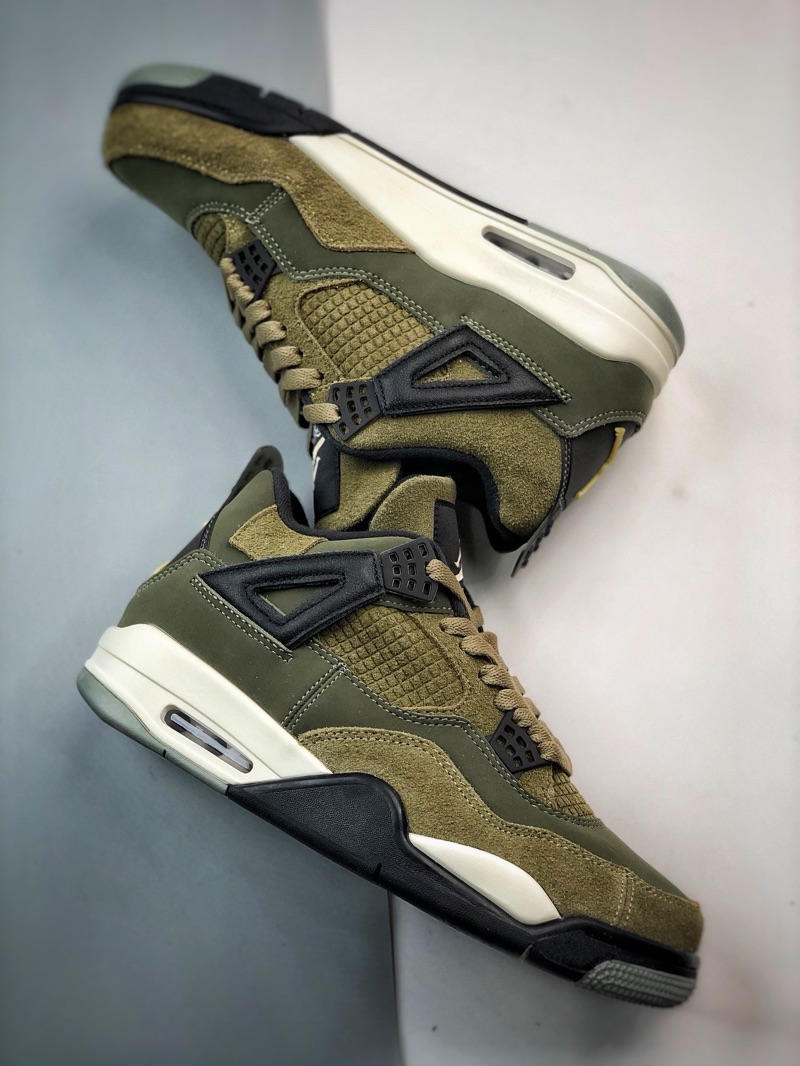 Air jordan 4 “Olive Canvas”
