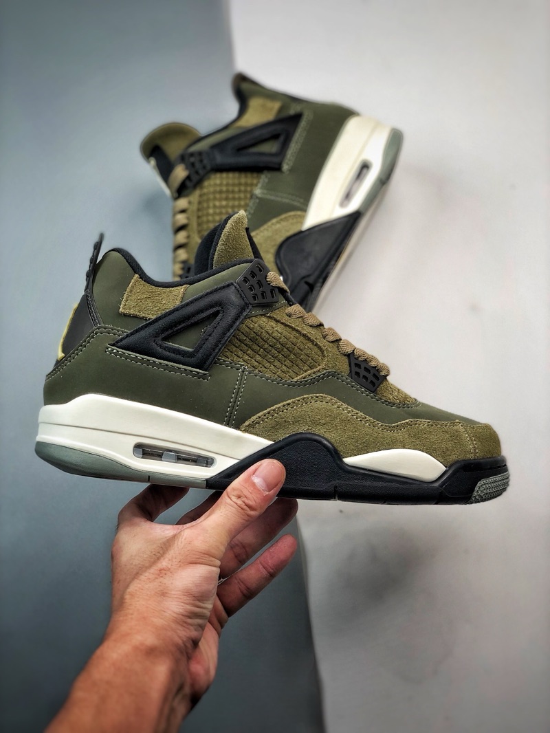 Air jordan 4 “Olive Canvas”