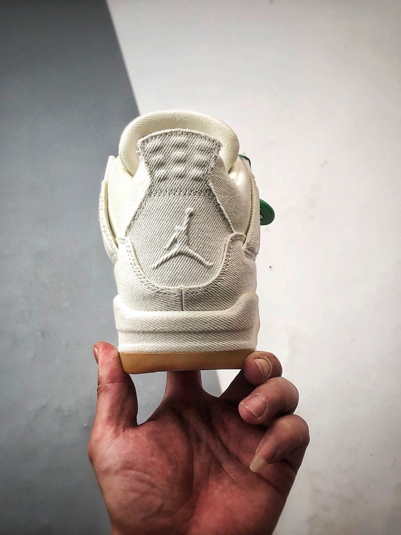 Levi’s x Air Jordan 4 “White”