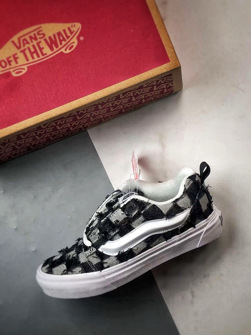 Vans Knu Skool Black Denim