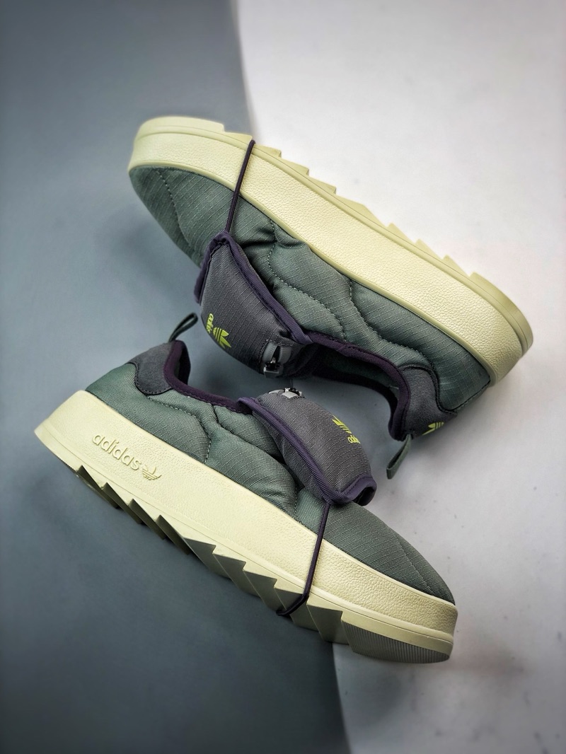 Adidas Original Puffylette “Silver Green”