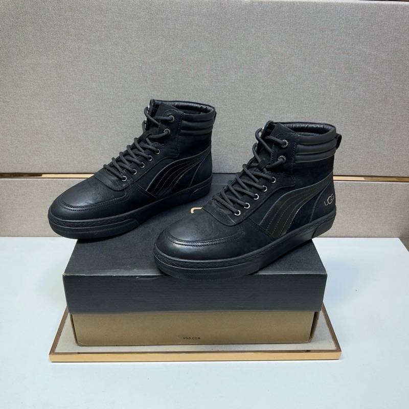 Ugg Men’s Leather Boots “Black”
