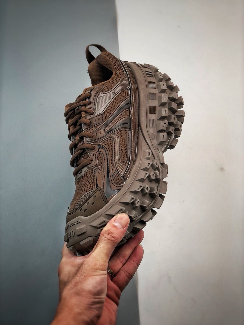 BALENCIAGA Defender Rubber Brown