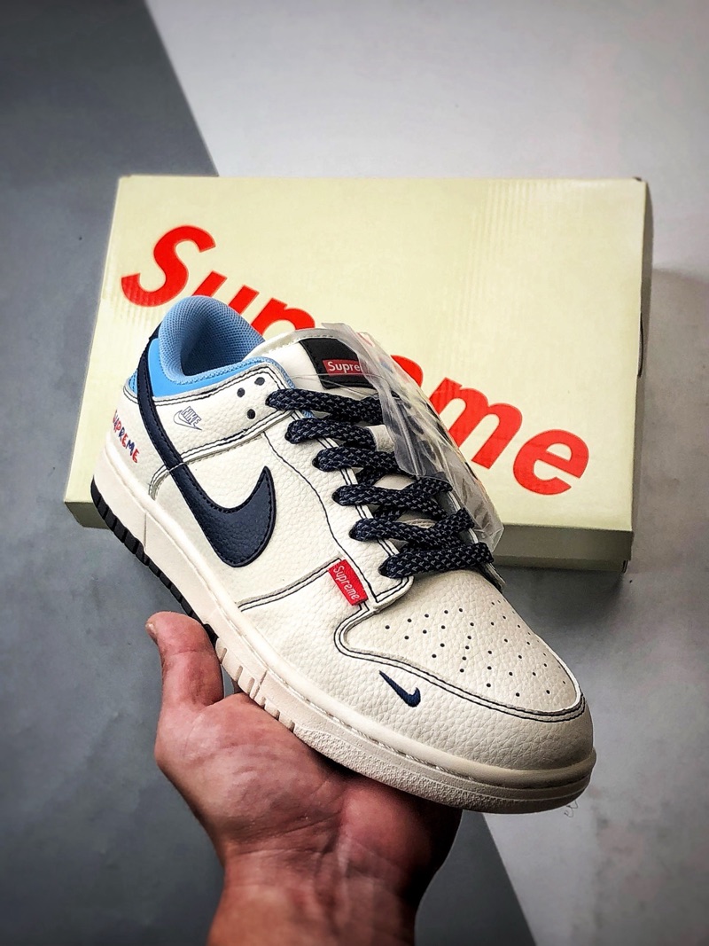 Supreme x Nike Dunk Low DIY