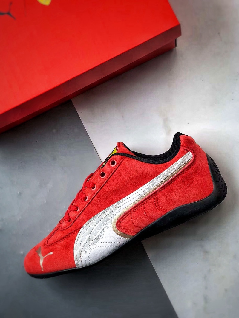 Ferrari x Puma Speedcat Sued Red