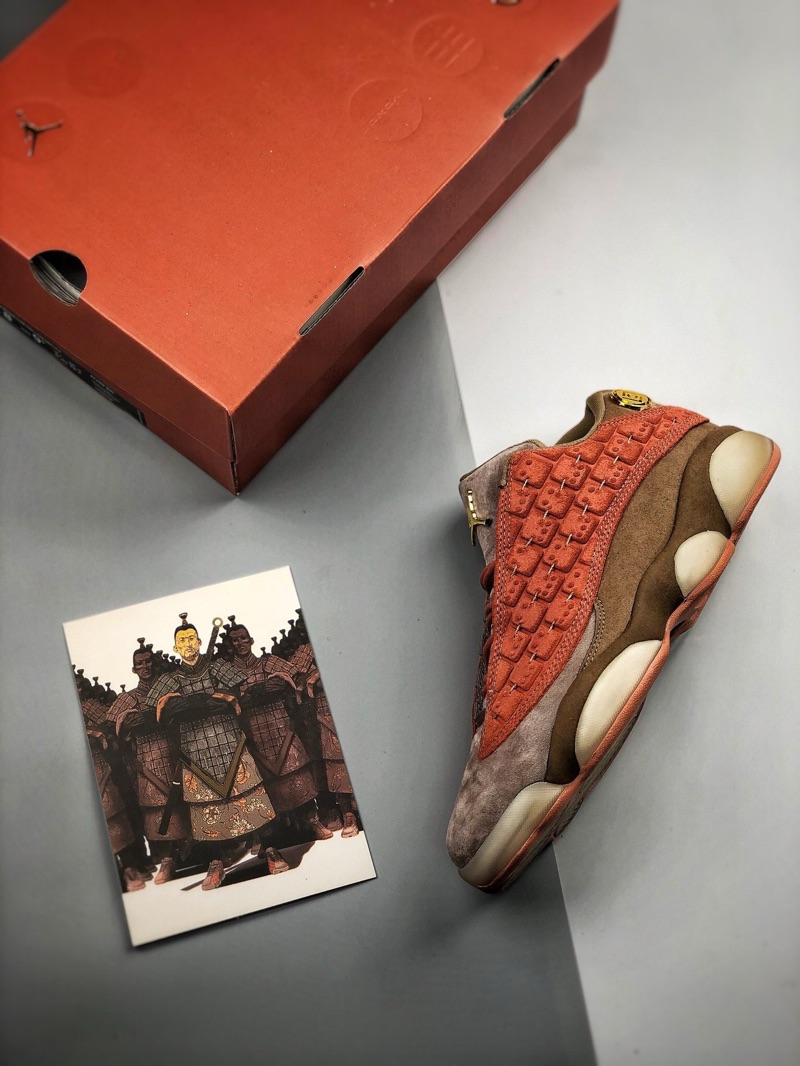 CLOT x Jordan 13 Low Terracotta