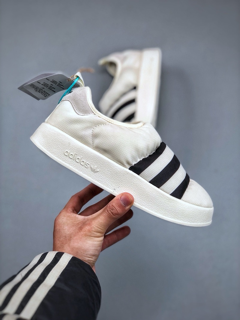 Adidas Originals Puffylette “Off White Black”