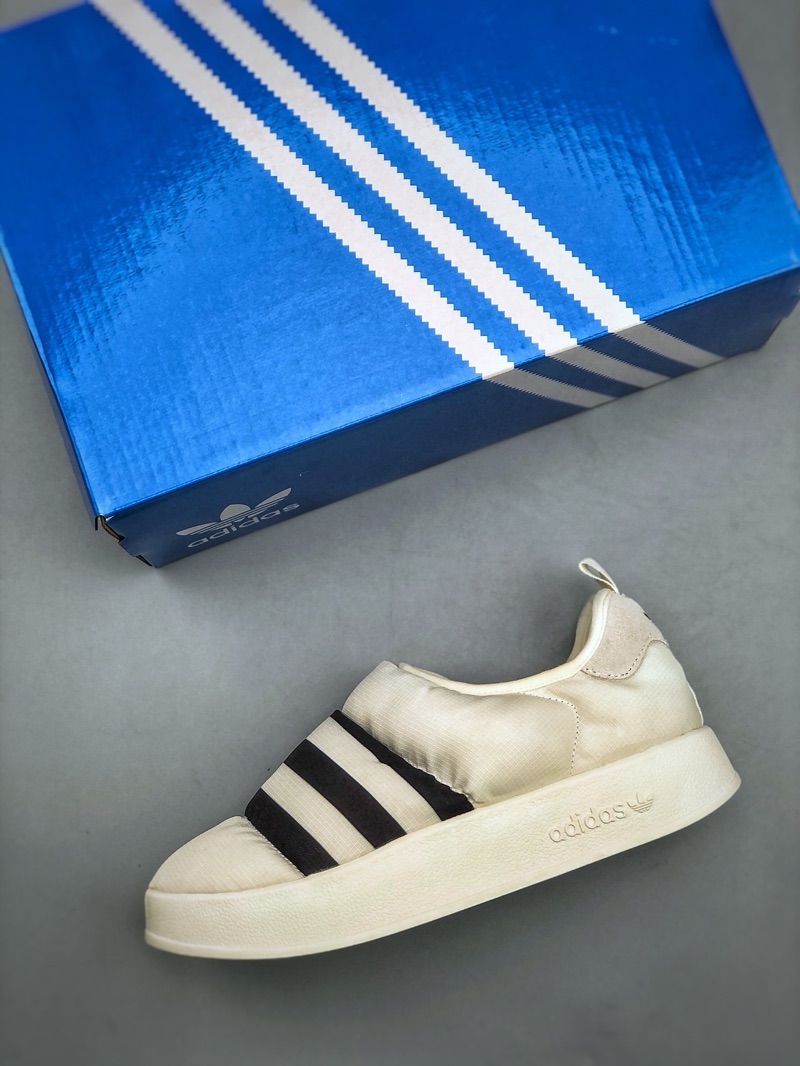 Adidas Originals Puffylette “Off White Black”