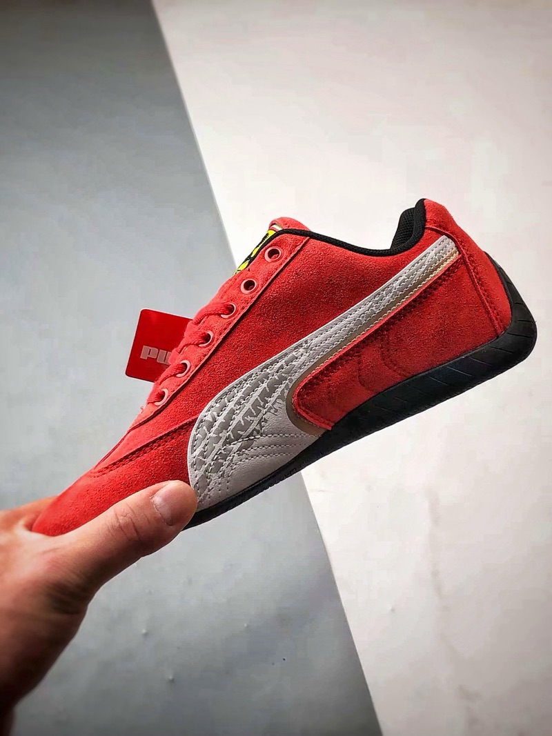 Ferrari x Puma Speedcat Sued Red