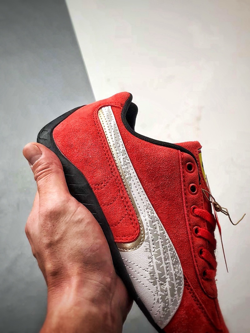 Ferrari x Puma Speedcat Sued Red