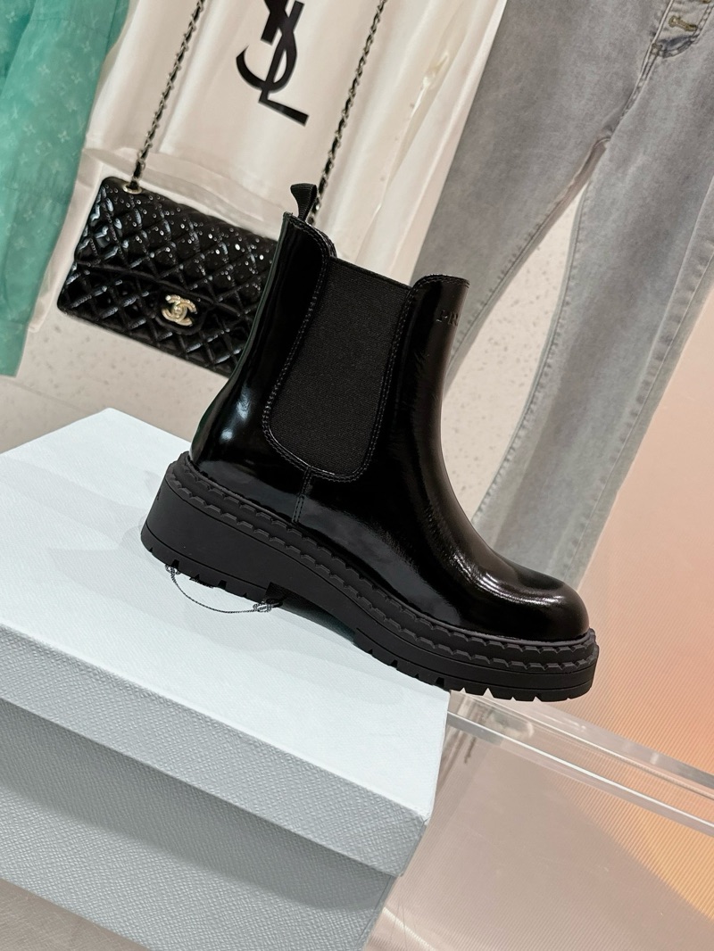 Prada Shining Black Boots