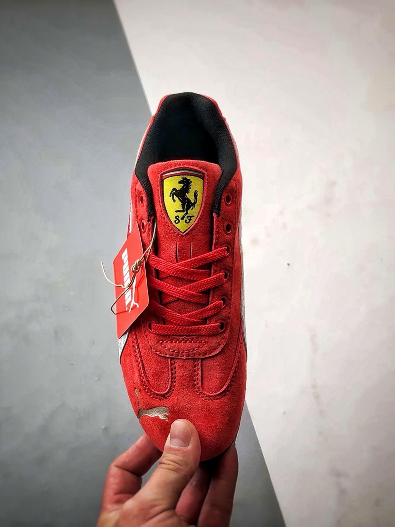 Ferrari x Puma Speedcat Sued Red